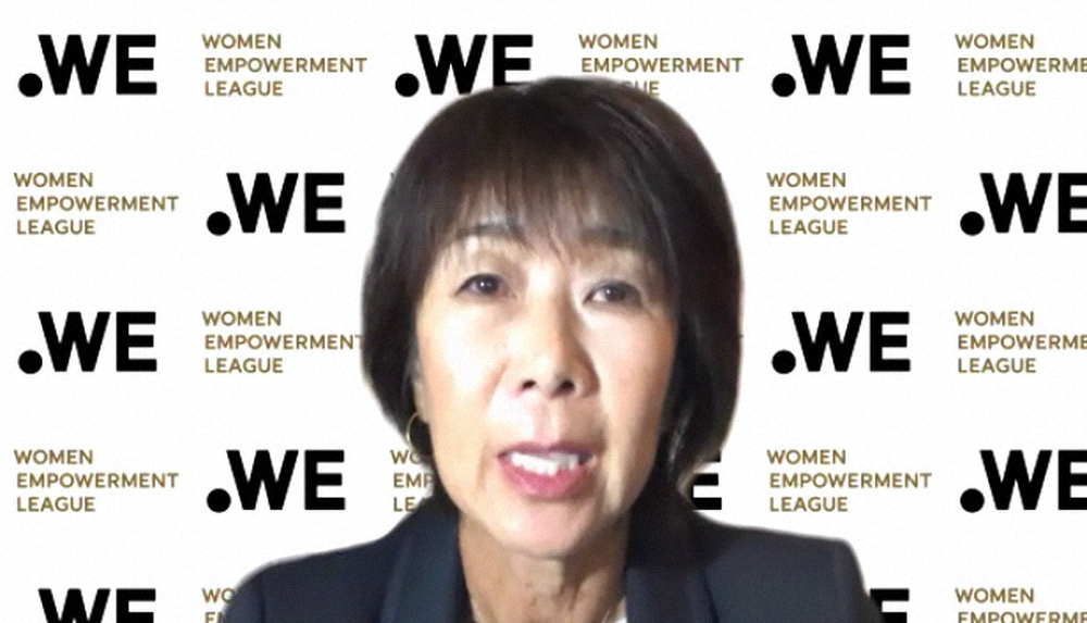 Women　Empowerment　League（WEリーグ）の岡島喜久子チェア