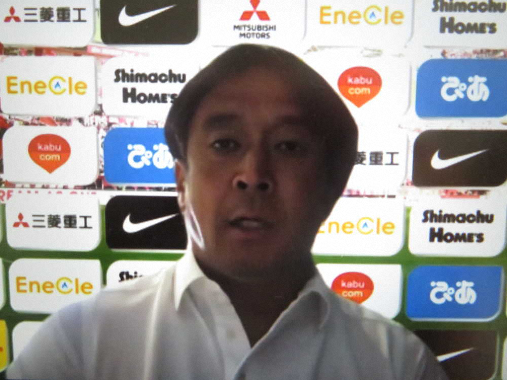 浦和・大槻監督　“緊急事態宣言”下の名古屋戦へ「この状況も受け入れ、試合に臨みたい」