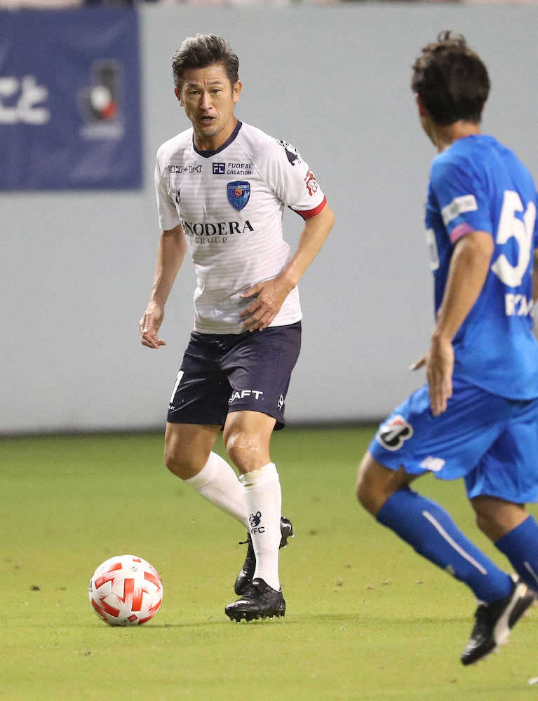 5日のルヴァン杯鳥栖戦でスタメン出場した横浜FCの三浦（撮影・岡田　丈靖）