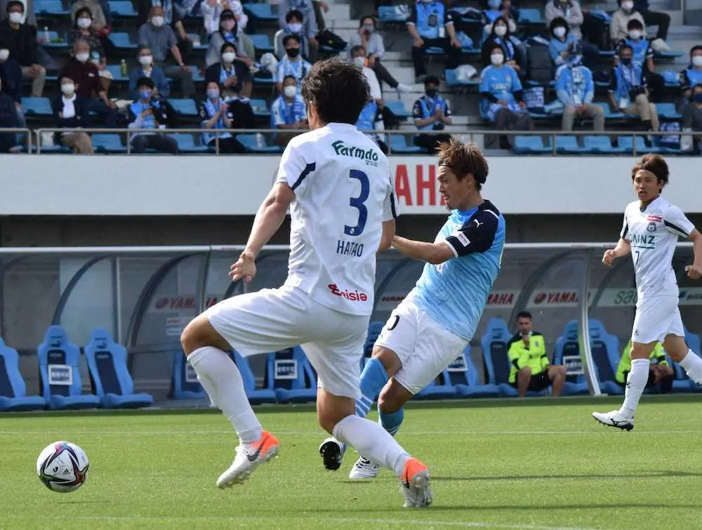 J2磐田・遠藤　横浜F時代からJリーグ24年連続ゴール　歴史的今季1号