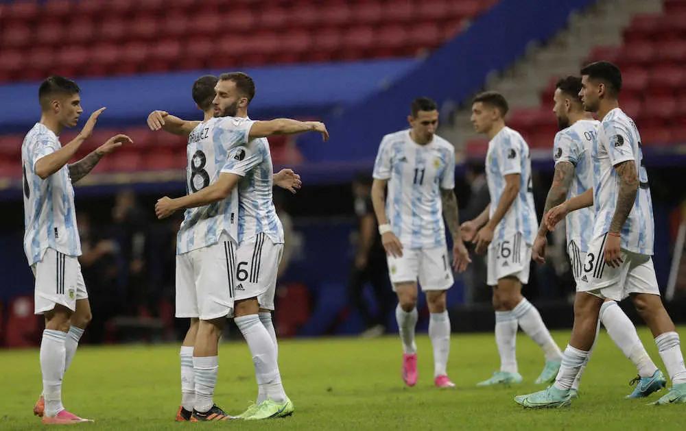 アルゼンチンがウルグアイ下し今大会初勝利、チリはボリビアに競り勝つ　南米選手権