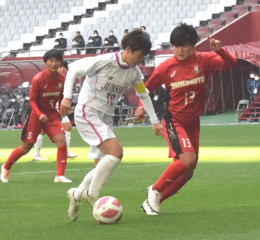 【画像・写真】日ノ本学園、3連覇狙う藤枝順心撃破！　神村学園と9日決勝