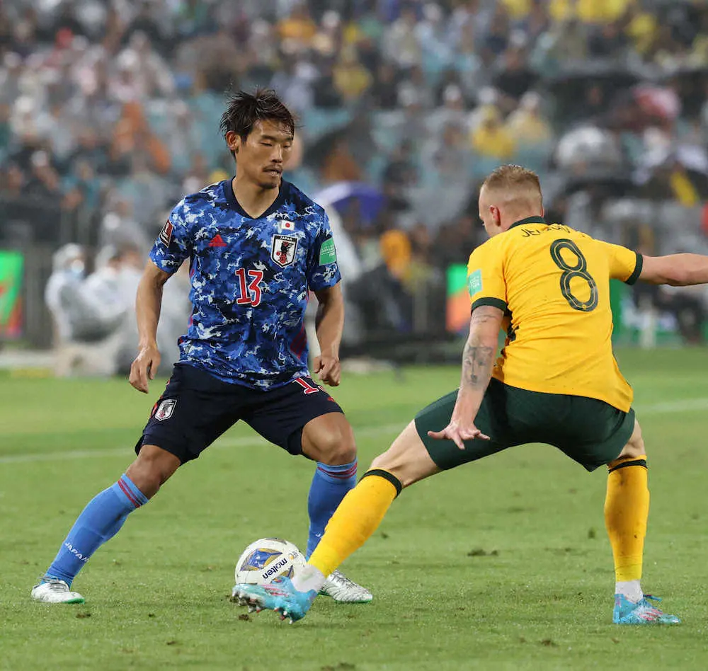日本代表MF守田の感じた歓喜と課題「自分がプレーでチームを引っ張れればいい」