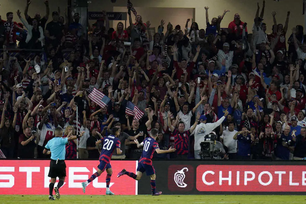 米国とメキシコのW杯出場は最終戦に持ち越し　4位コスタリカも勝って勝ち点3差に3チーム