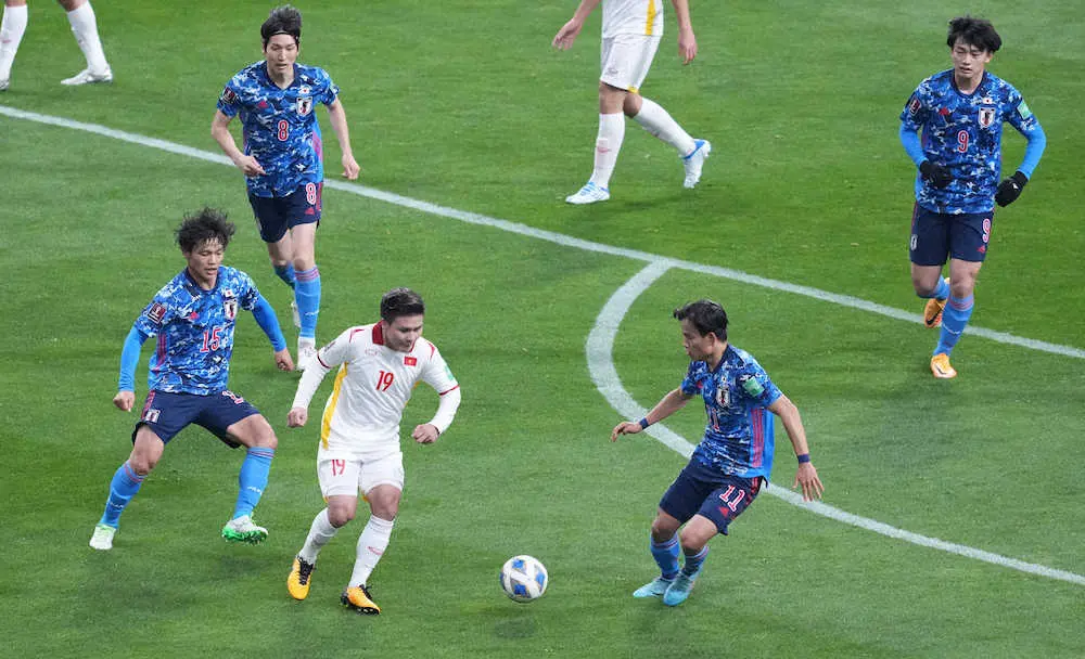 W杯アジア最終予選・ベトナム戦　平均世帯視聴率13・6％　61年ぶり白星逃す