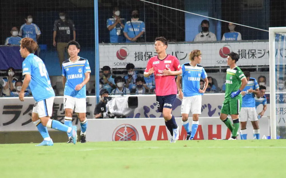 磐田　0―2から金子翔太の強烈な右足シュート、O・Gで何とか追いつきドロー