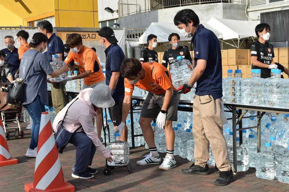 清水　10月1日磐田戦の中止を発表　台風15号の豪雨災害の影響で「安全確保や試合進行が困難」