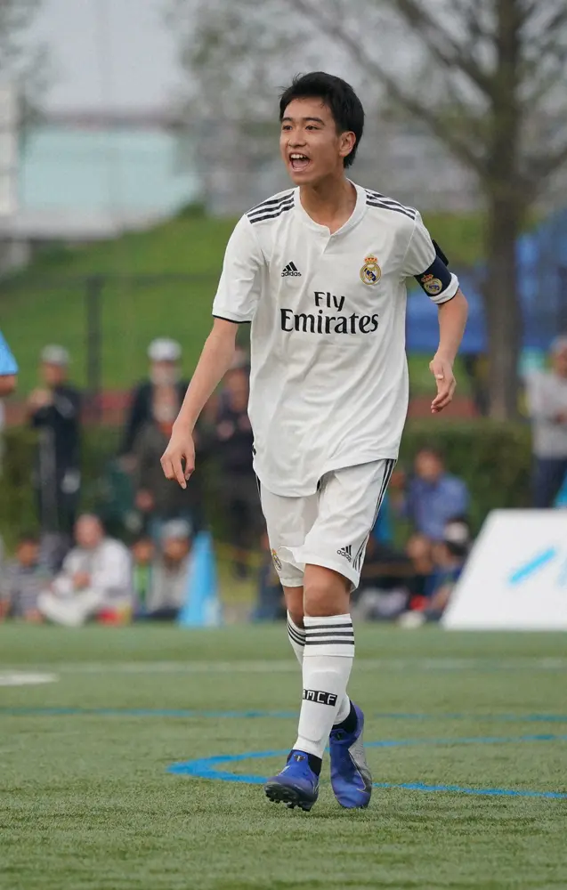 「ピピ」中井卓大、U19日本代表に初招集　今季はレアルBチームに所属