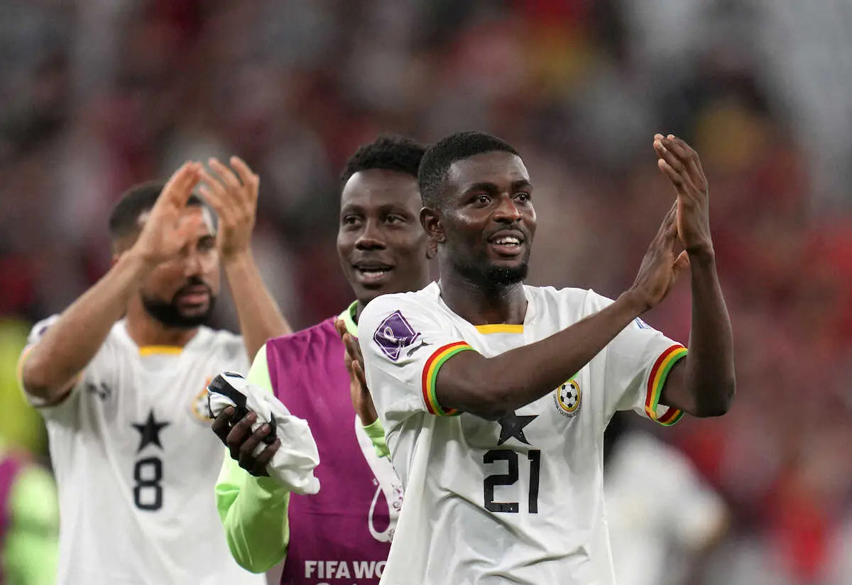 ガーナ　FIFAランク出場国最低の61位が10年以来の白星　韓国の猛攻しのぎ撃破