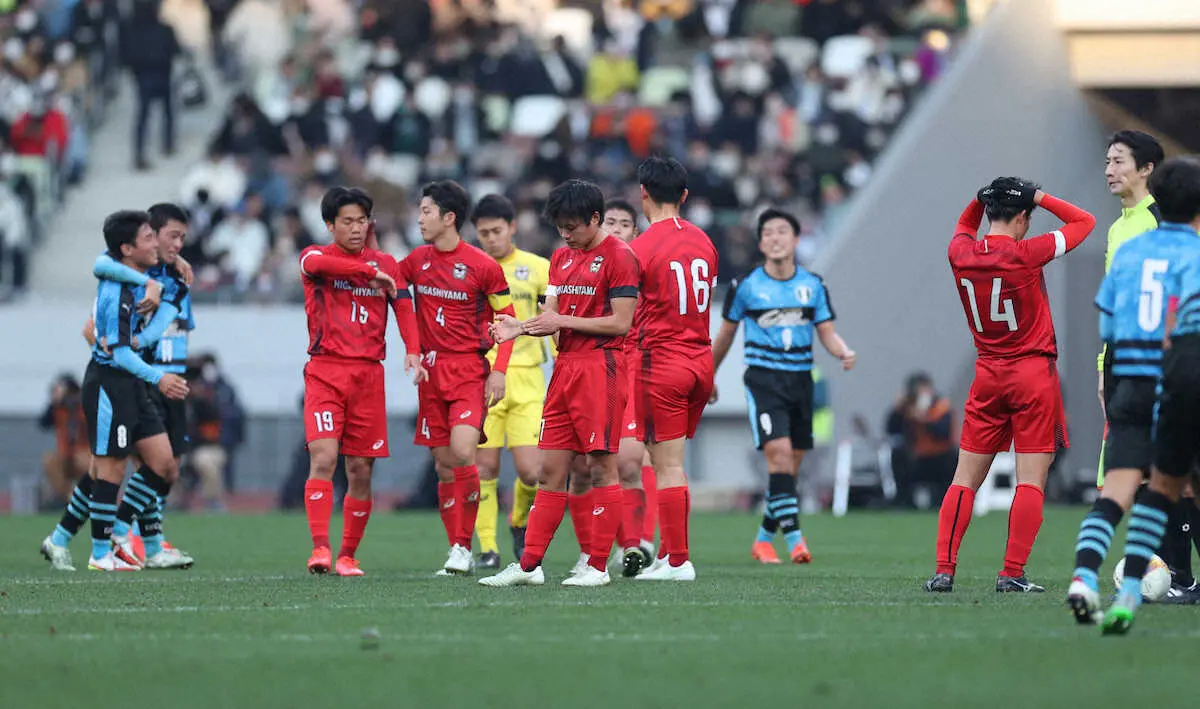 東山　MF真田が芸術的ボレーも…無念準V　福重監督「選手は日本一を目指して一試合ずつ必死で戦った」