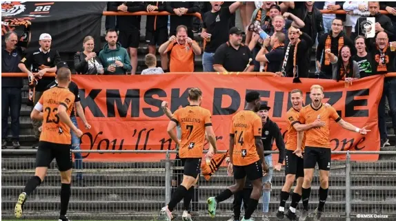 DAZN YouTubeでサッカー・ベルギープロリーグ　KMSKデインズのリーグ戦をライブ配信決定