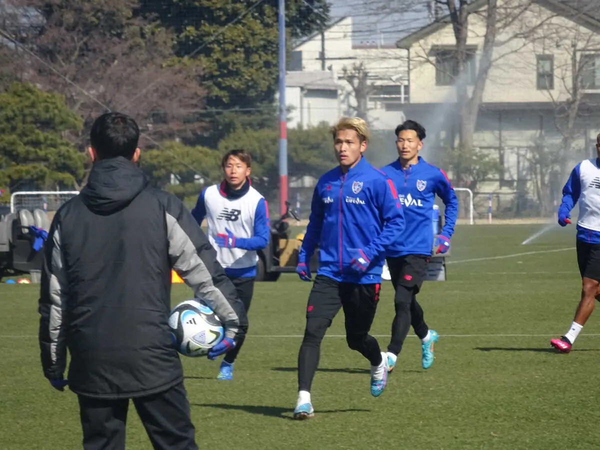 FC東京MF松木　開幕ゴール狙う「あしたの試合に勝つだけです」