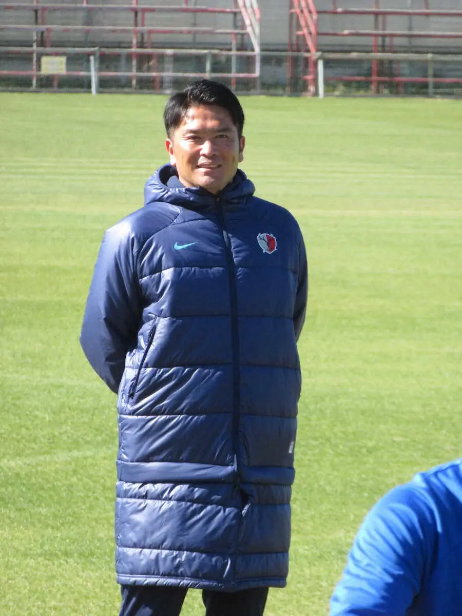 鹿島・岩政監督　横浜FCのFW小川航封じに自信「対抗できるCB陣がそろってる」