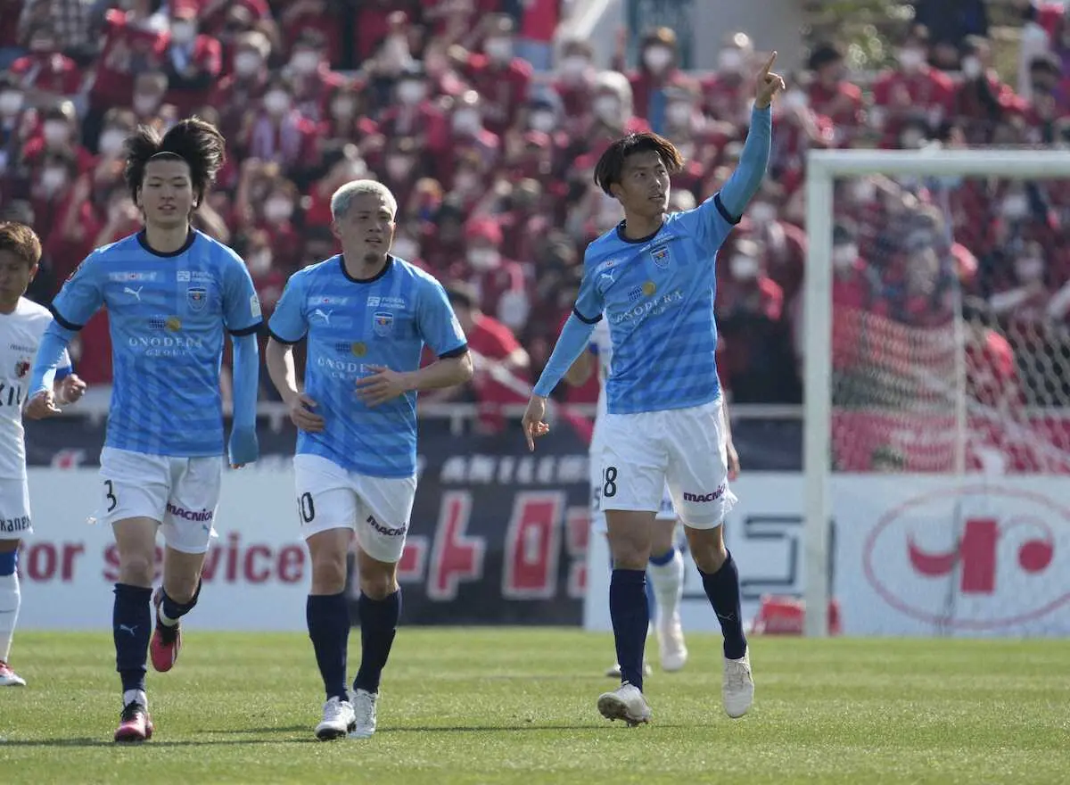 横浜FC　FW小川航2戦連発も初勝利またお預け…四方田監督「やりたいことをやらせてもらえなかった」