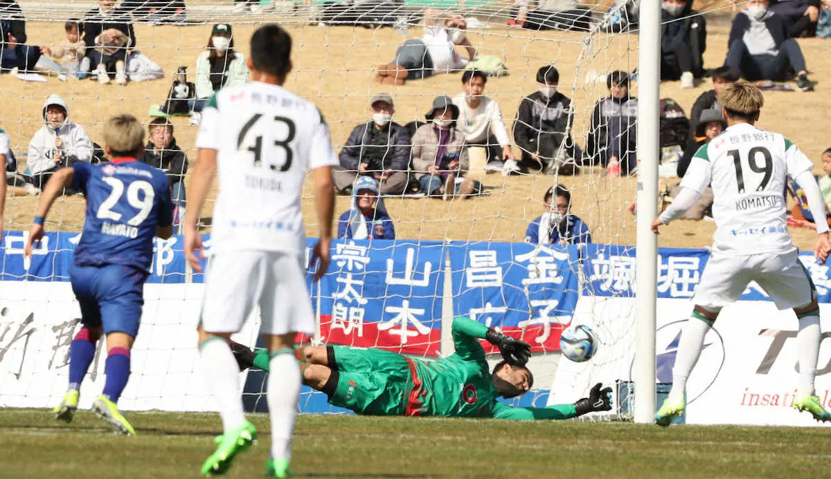 今季からJ3昇格の奈良クラブの歴史的初戦は、0-2で敗戦　あと一歩で得点のシーンも…