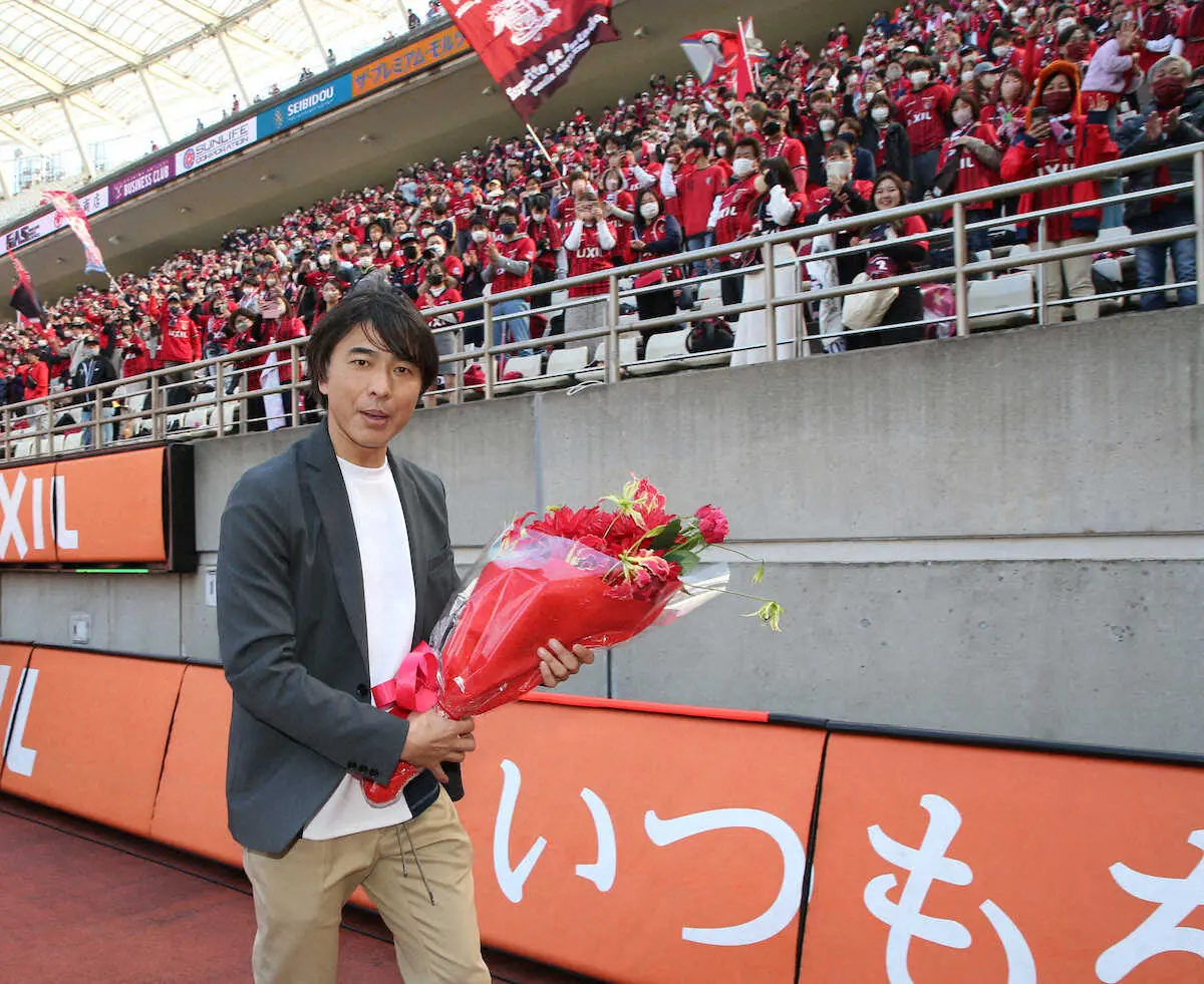 鹿島OB本山雅志引退発表…サポーターに感謝「みんなに支えられてここまでできた」