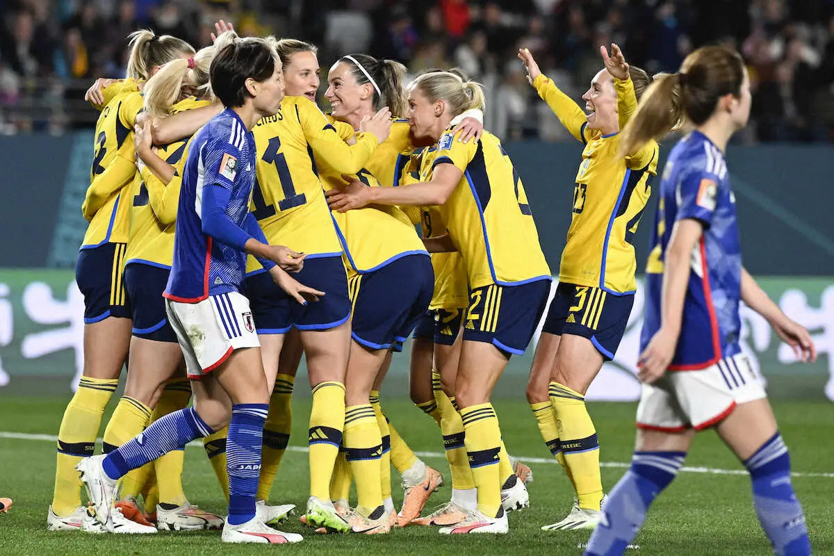 【女子W杯】なでしこジャパン　今大会初めて先制点許す　4強懸けスウェーデンと準々決勝