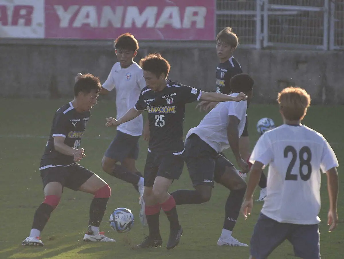 C大阪MF奧埜博亮　右膝手術後初の対外試合「無事にプレーできたことが良かった」