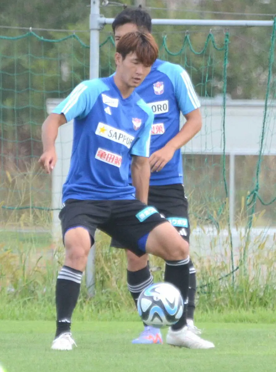 J1新潟・長倉　今度こそJ1初ゴールを　23日ホーム横浜FC戦で決める