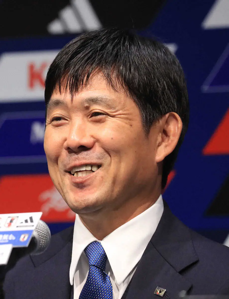 日本代表・森保監督　W杯2次予選同組北朝鮮ラフプレーに言及「選手は恐れずにプレーしてほしい」
