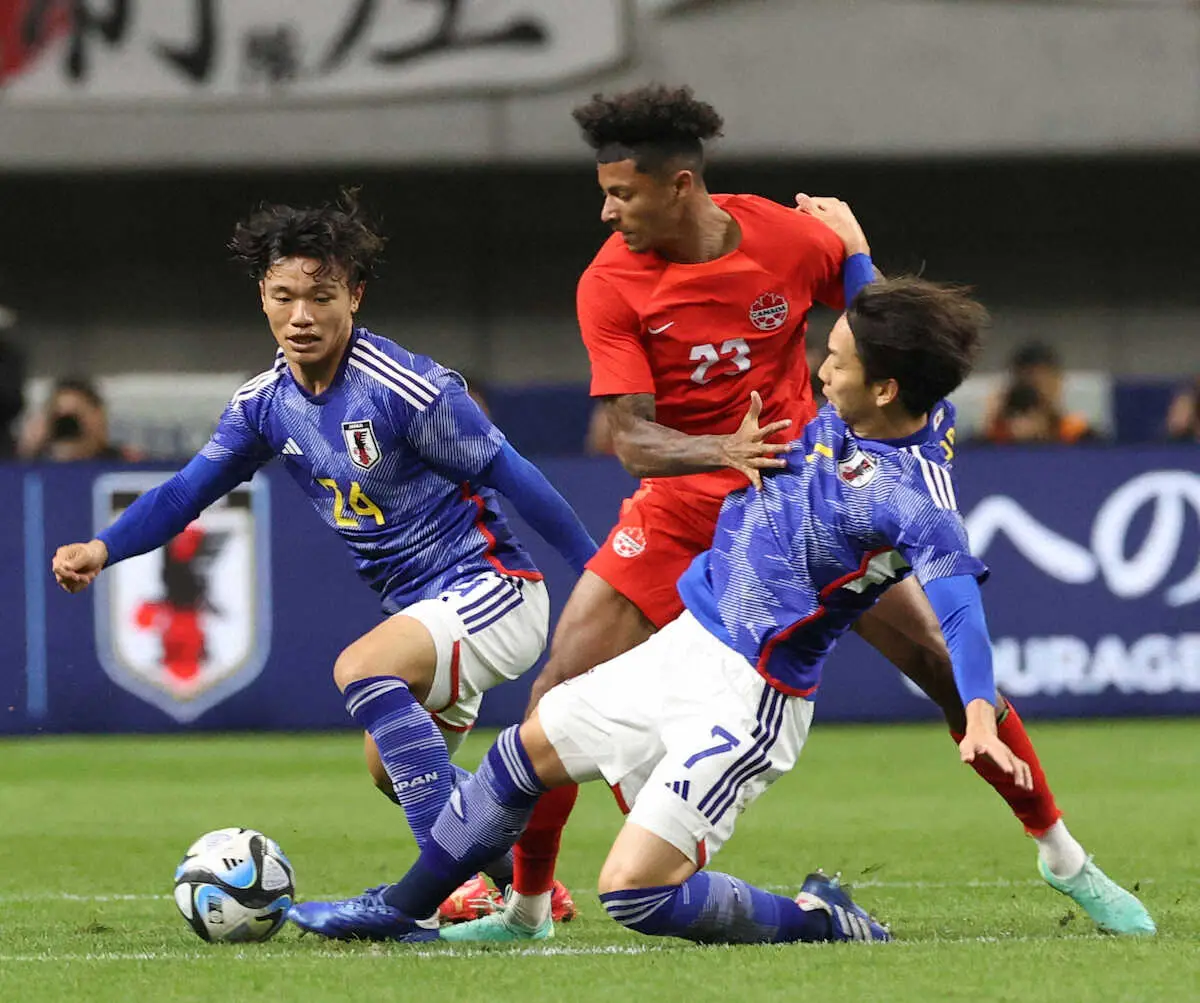 サッカー日本代表6選手が居残り練習　17日にチュニジア戦に向け、万全調整