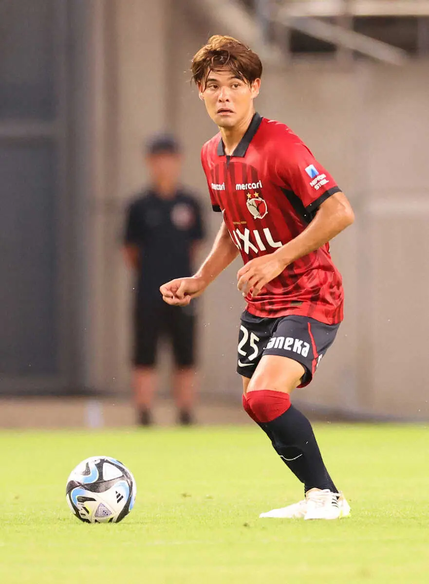 日本代表に鹿島MF佐野が追加招集「W杯予選での勝利に貢献したい」