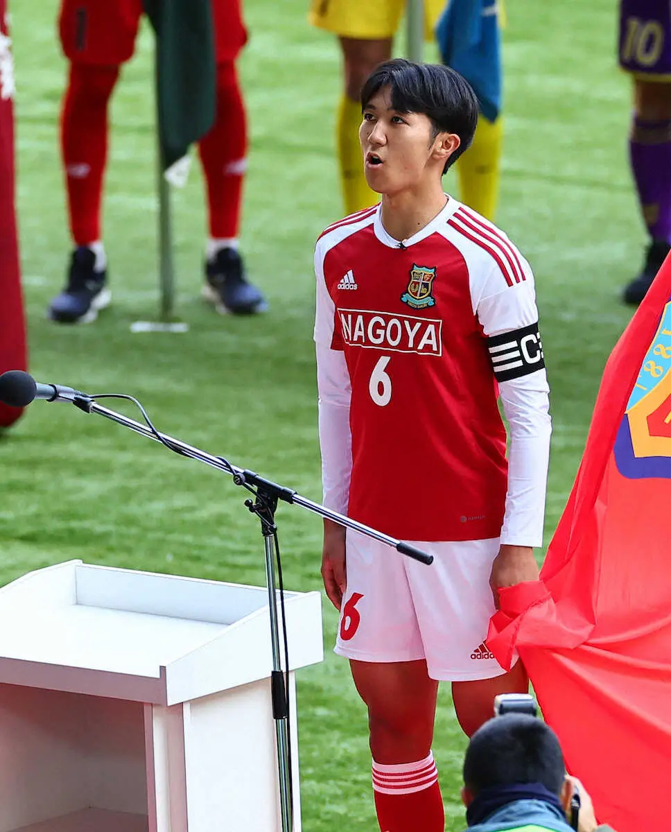 【高校サッカー】選手権開幕　名古屋の田中主将が宣誓「これから夢舞台が幕を開けます」