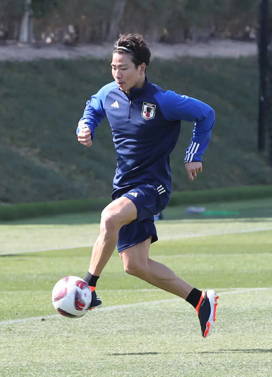 日本代表　FW浅野、アジア杯もカタールの地で勝利に導く一撃へ「全力でプレーしたい」