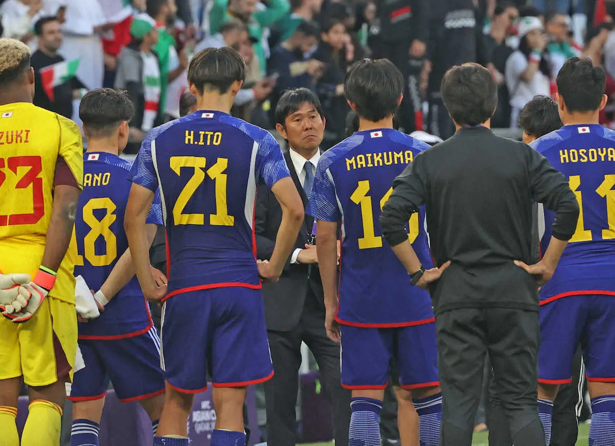 【アジア杯】日本　無念の8強止まりも、田嶋会長は森保監督解任を否定「全く考えていない」