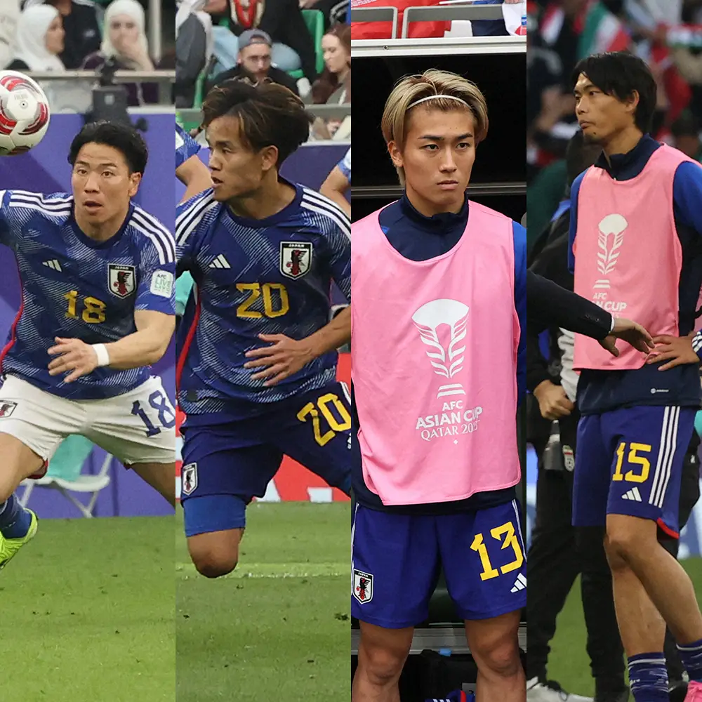 アジア杯敗退の日本代表選手がSNS更新　久保「続けるしかない」　中村「色んな事を感じさせられた」