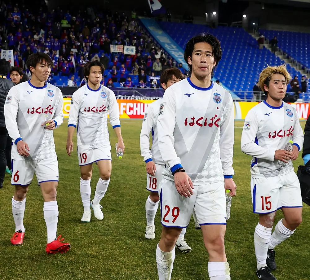 DAZNが配信するサッカー「ACL」甲府　Kリーグ連覇中の蔚山に3失点完敗