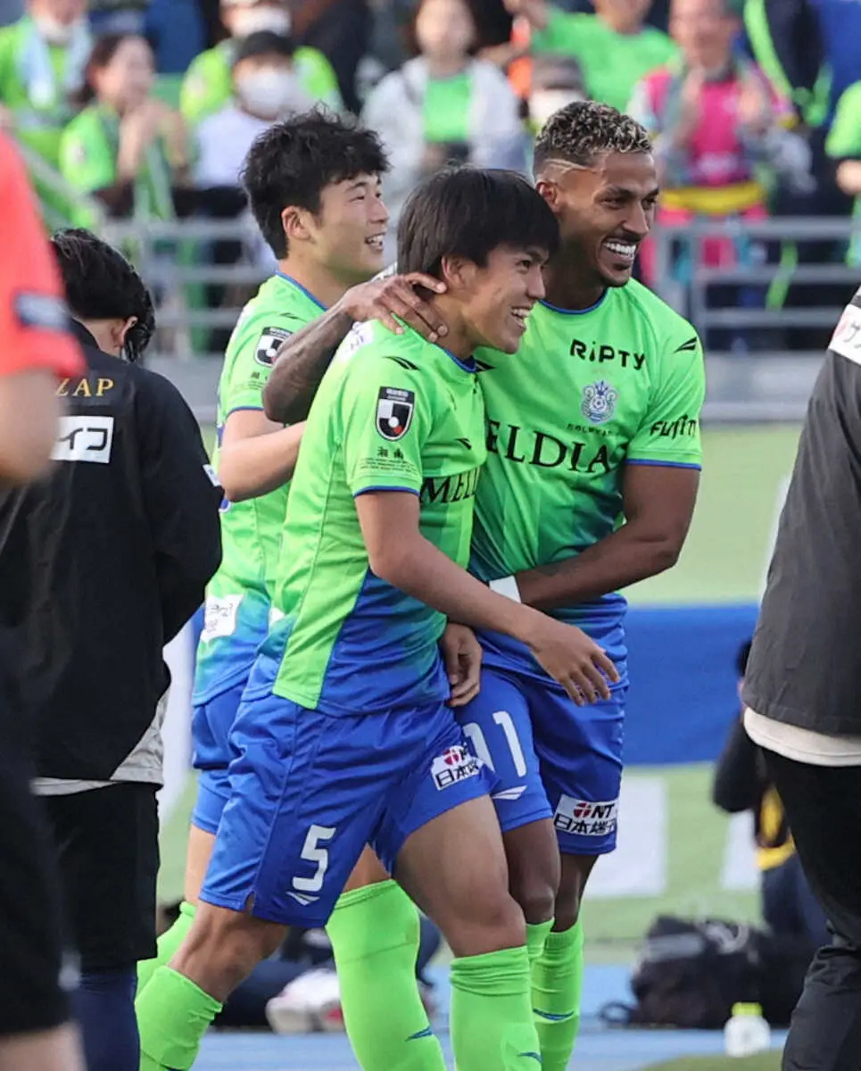 湘南、浦和と4－4　U－23日本代表候補・田中は「勝ちたかった」
