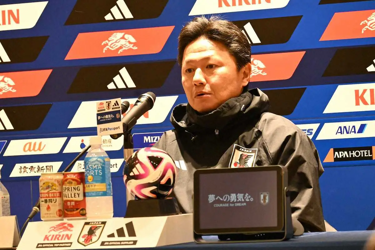 U―23日本代表・大岩監督、マリ戦へ「いかに勝利する確率を上げるか」