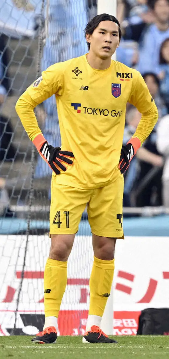 FC東京のU―23日本代表GK野沢　今季初先発へ闘志「GKから攻撃が始まる」　3日に浦和戦