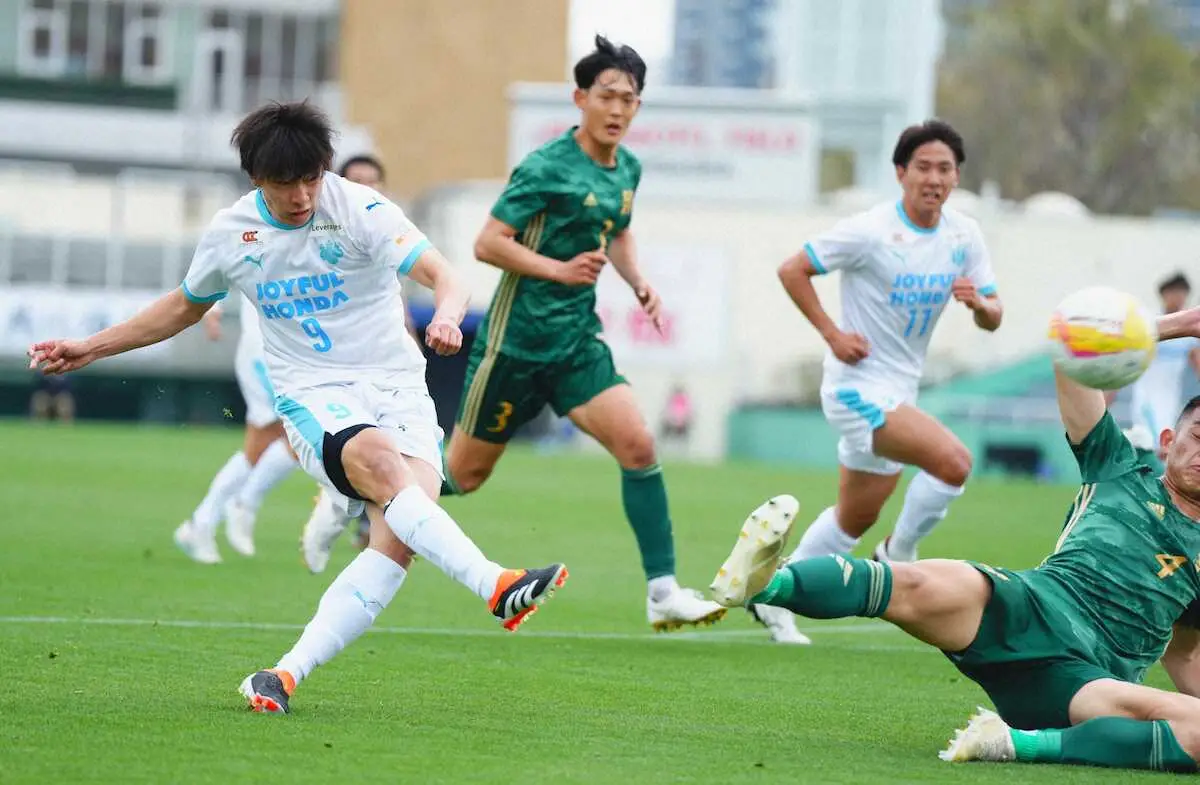 サッカーU23日本代表の筑波大・内野航太郎、サプライズ選出後初の試合で先制ゴール！