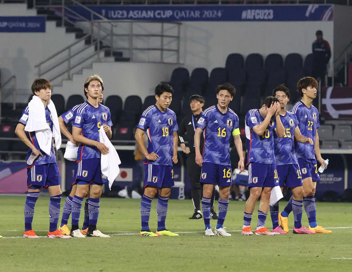 韓国に敗戦　U－23日本、予選2位通過…待ち受けるのは「完全アウェー」カタール戦　パリ五輪へ試練