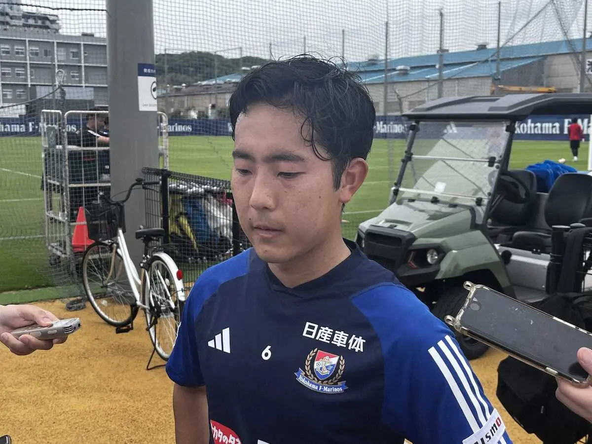 横浜　負傷離脱していた喜田と渡辺が完全合流　渡辺「早く試合をしたい気持ち」