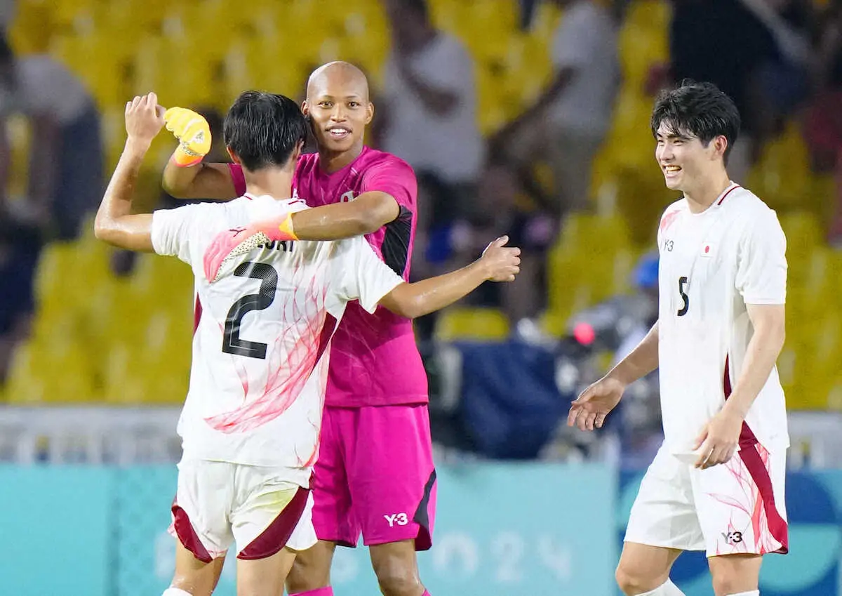 サッカー男子日本　3戦連続無失点で再び“国防ブライアン”が話題　ネット絶賛「政治カテゴリなの笑」