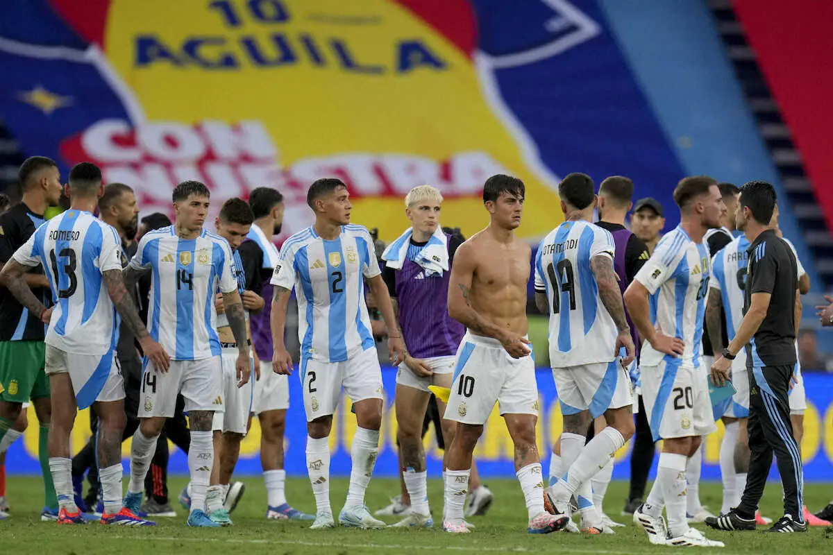 W杯南米予選でアルゼンチンとブラジルがそろって黒星　ブラジルは8試合で早くも4敗目