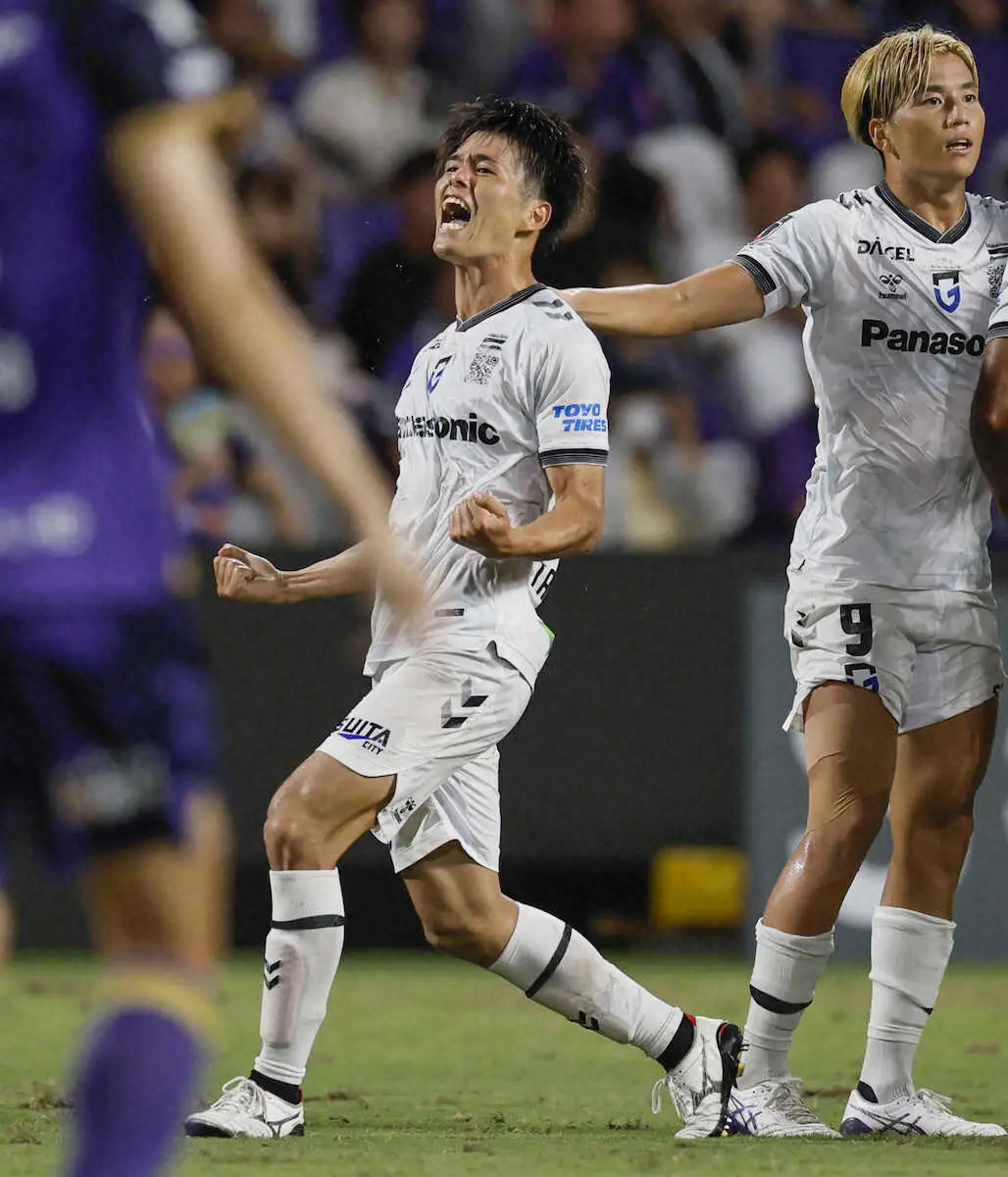 G大阪　一番乗りで天皇杯4強進出　ポヤトス監督の「秘蔵っ子」岸本が決勝ゴール