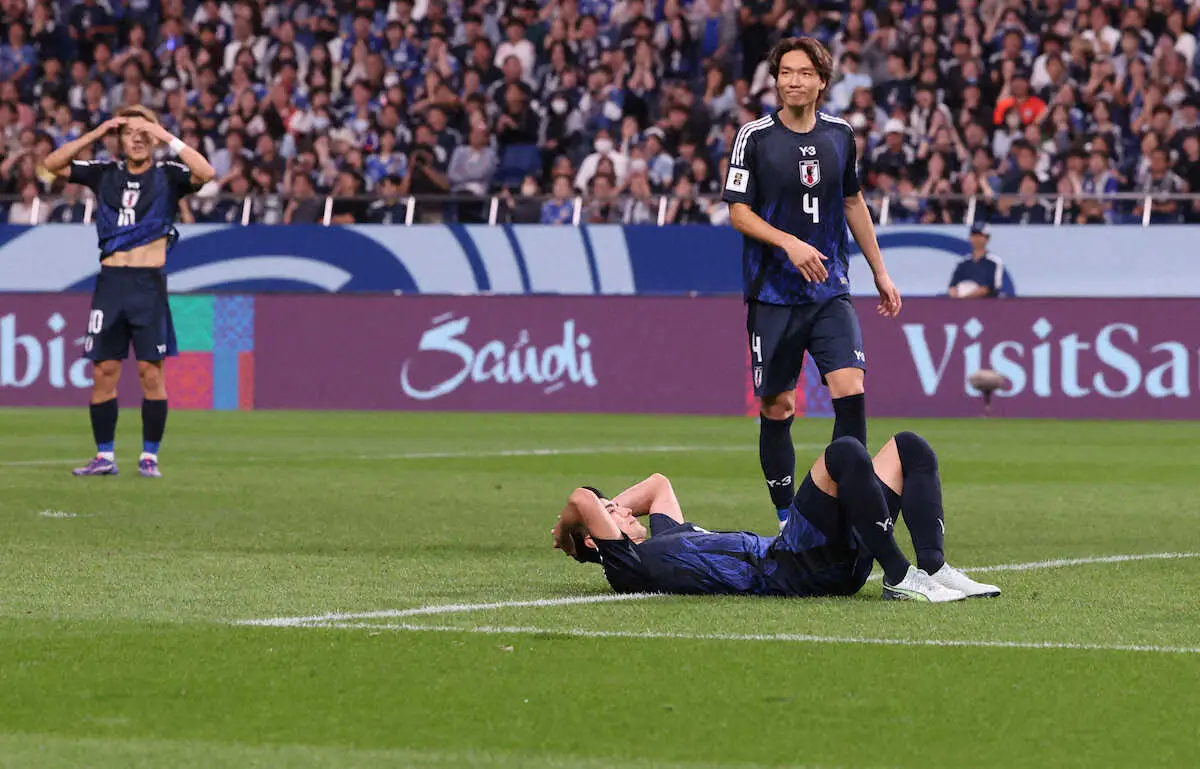 【画像・写真】日本代表　O・GでW杯最終予選4戦目で初失点　国際Aマッチの連続試合無失点も6でストップ