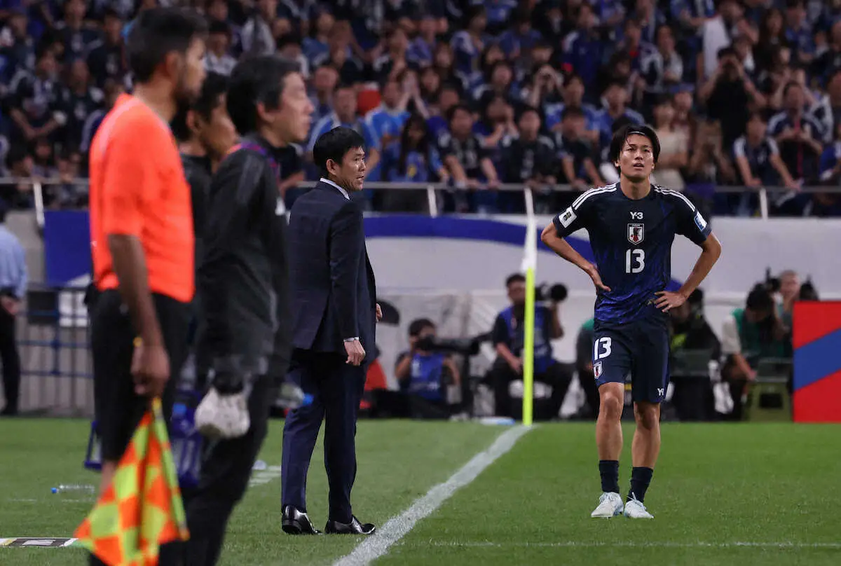 【画像・写真】森保監督　悔しさあらわ「正直ホームで勝ちたかった」「オウンゴールは痛い失点」埼スタでまさかのドロー　