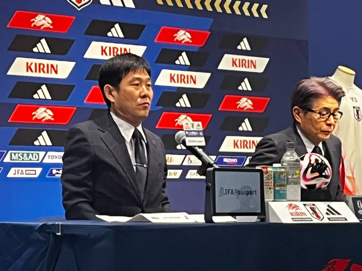 DAZNが無料配信!　W杯最終予選敵地2試合　森保監督「世界一に向けて目の前の一戦に全力を尽くす」