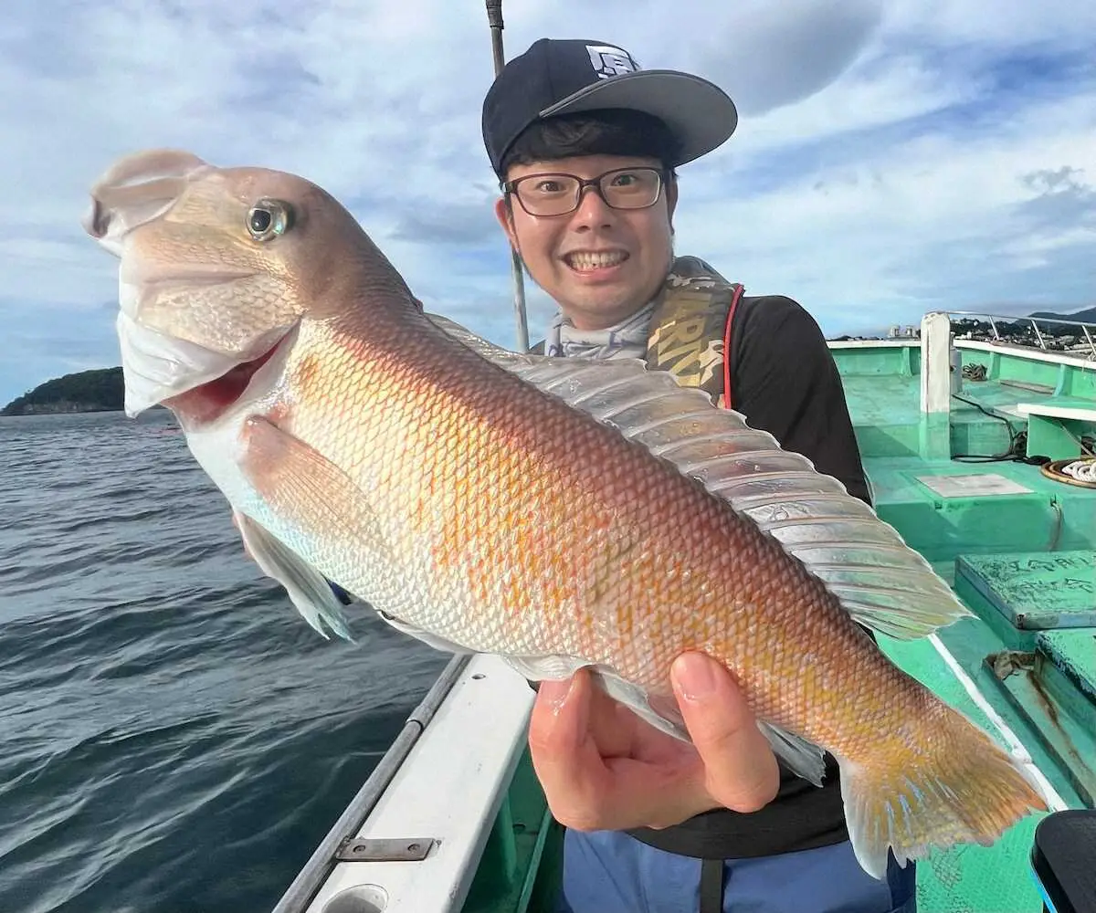 シロアマダイを釣り上げました