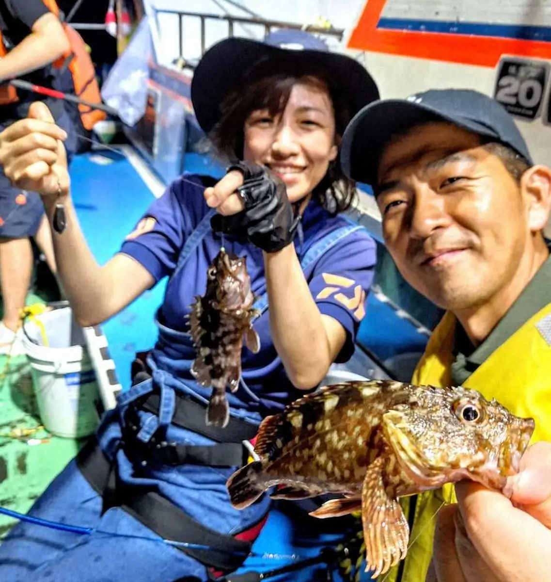 【画像・写真】納涼　夜カサゴ　残暑続く東京湾でラッシュ