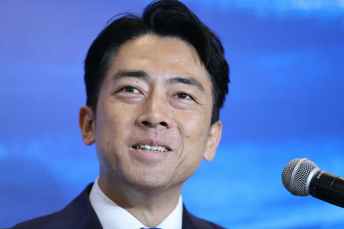 【画像・写真】小泉進次郎氏　政治とカネ問題、総裁になれば「政策活動費を廃止。旧文通費は公開、残金は国庫に返納」