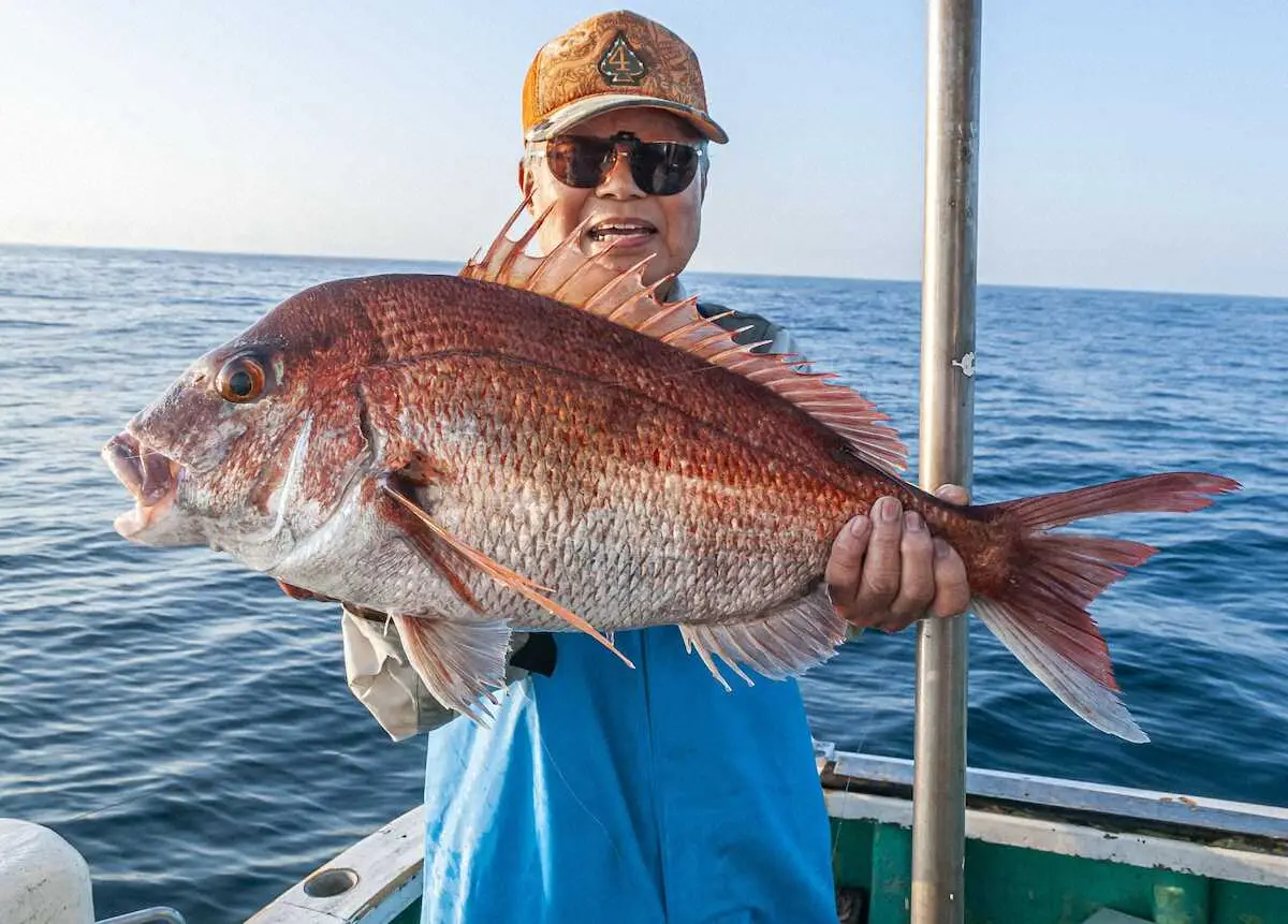 【画像・写真】シマアジ狙って3・3キロ“紅葉ダイ”期待ダ～イ　台風去って絶好シーズン到来!!10キロ級も出るゾ