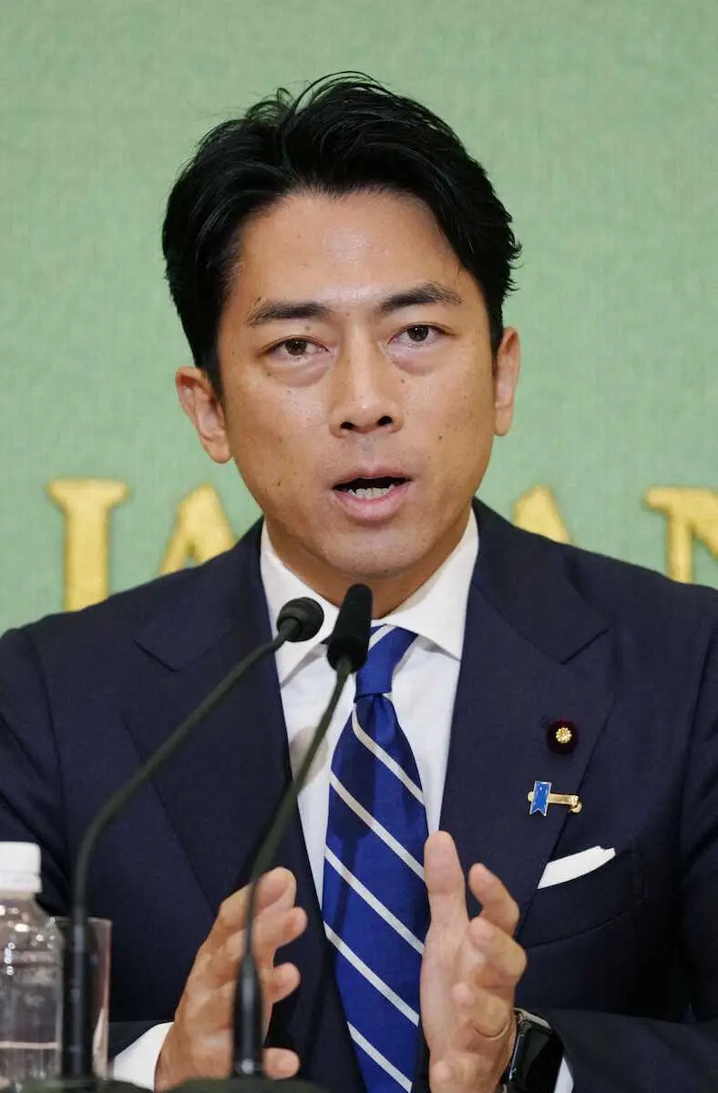 【画像・写真】進次郎氏　予算委員会が怖い!?「早期の衆院解散」質問に“迷回答”連発　自民党総裁選候補者9人で討論会