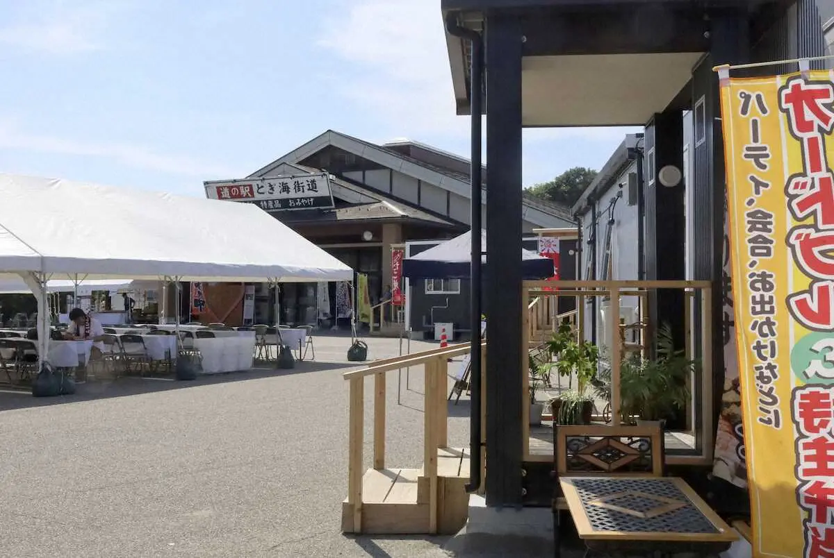 能登半島地震復興　仮設商店街が道の駅に開業　5事業者が営業を開始