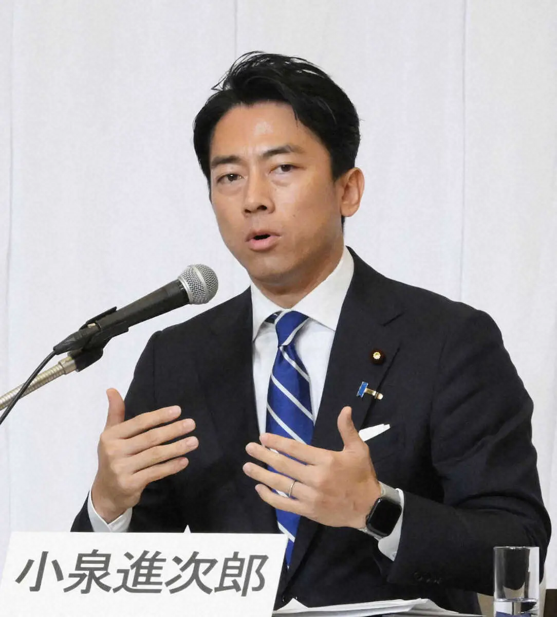 小泉進次郎氏「大学に行くのがすべてじゃない」　奨学金返済負担めぐる質問に…ネット「論点ずれてる」の声